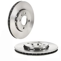 Par Disco Freio Dianteiro 256mm Brembo Vw Up Tsi 1.0 12v 2014-2019