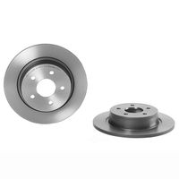Par Disco Freio Traseiro 272mm Brembo Vw Fusca Tsi 2.0 16v 2013-2017
