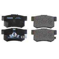 Pastilha Freio Traseira Cêramica Ferodo Honda Cr-V 2.4 16v 2005-2009