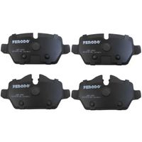 Pastilha Freio Traseira Cêramica Ferodo Bmw 120 E81, E87 2004-2011
