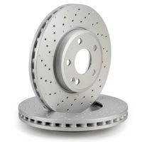 Par Disco Freio Dianteiro Perfurado 295mm Textar Mercedes A250 W176 2013-2018