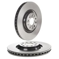 Par Disco Freio Dianteiro Brembo Vw Golf Gte 2014-2020