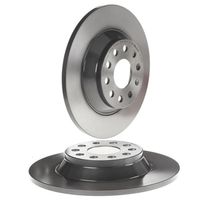 Par Disco Freio Traseiro Sólido Brembo Audi Tt 2014-2018