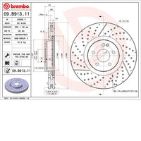 Par Disco Freio Dianteiro 350mm Brembo Mercedes Gla45 Amg X156 2014-2019