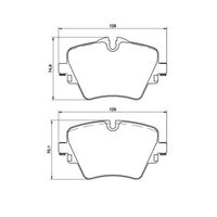Pastilha Freio Dianteira Cêramica Ferodo Bmw X1 F48 2016-2022