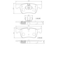 Pastilha Freio Dianteira Cêramica Brembo Bmw 420 F33 2014-2019