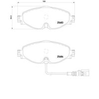Pastilha Freio Brembo Vw Jetta Gli 2.0 16v 2019-2022