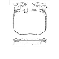 Pastilha Freio Dianteira Brembo Bmw 540 G30 2019-2023