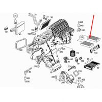 Filtro Ar Condicionado Ufi Mercedes Gl450 2006-2018