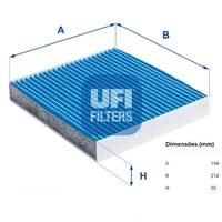 Filtro Ar Condicionado Ufi Jaguar I-Pace 2018-2022
