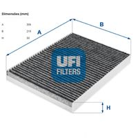 Filtro Ar Condicionado Ufi Audi A5 Tfsi 2.0 16v 2017-2020