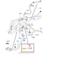 Mangueira Aquecedor Ar Condicionado Bbi Germany Land Rover Evoque L538 2.0 16v Gasolina 2012-2018