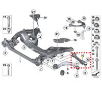 Braço Suspensão Dianteira Esquerdo Bbi Germany Bmw 750 F01,F02 2009-2012