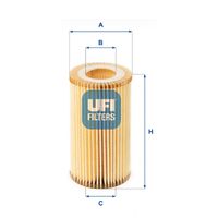Filtro Oleo Motor Ufi Mercedes E500 W212 V 2009-2011