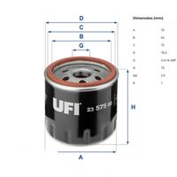 Filtro Oleo Motor Ufi Audi Q3 Tfsi 1.4 16v 2011-2018