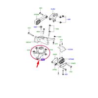 Coxim Motor Direito Bbi Germany Volvo V60 2010-2015