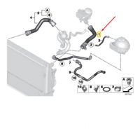 Mangueira Superior Radiador Bbi Germany Bmw 420 F32 F33 F36 2013-2016