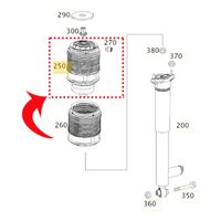 Bolsa Ar Suspensão Traseira Esquerda Bbi Germany Mercedes Cls63 Amg W218 2011-2018