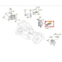 Coxim Cambio Inferior Bbi Germany Mercedes A250 W176 2012-2018