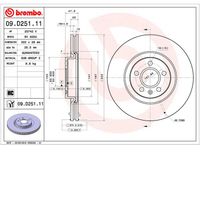 Par Disco Freio Dianteiro Brembo Volvo V60 T4 T5 2018-2020