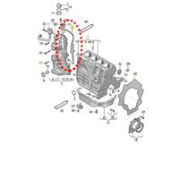 Junta Tampa Distribuição Elring Audi A1 Tfsi 8x 1.4 16v 2011-2018