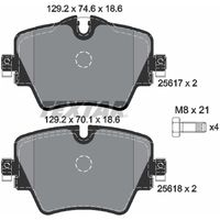 Pastilha Dianteira Textar Bmw X2 F39 2017-2022