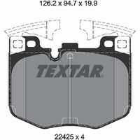 Pastilha Dianteira Textar Bmw 320 G20 G28 2019-2024