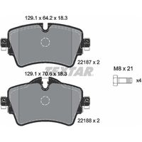 Pastilha Dianteira Textar Bmw 218 F45 2018-2021