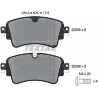Pastilha Traseira Textar Audi Sq5 3.0 2016-2020