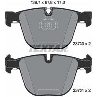 Pastilha Traseira Textar Bmw 525 E60 2007-2010
