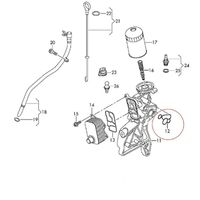 Junta Suporte Filtro ÓLeo Bbi Germany Vw Jetta Tsi 2.0 16v 2009-2015