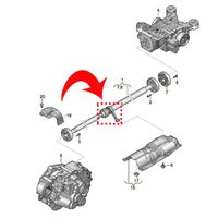 Coxim Cardan Bbi Germany Audi Q3 2.0 16v 2011-2018