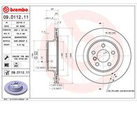 Par Disco Freio Traseiro Brembo Bmw 320 G20 2.0 16v 2019-2022