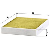 Filtro Ar Condicionado Mann-filter Volkswagen Touareg 4.2 V8 2011 2018