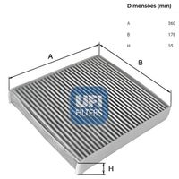 Filtro Ar Condicionado Ufi Mercedes Slk200 2004-2020