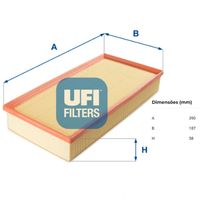 Filtro Ar Motor Ufi Audi Q7 2016-2016