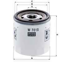 Filtro Óleo Motor Mann-filter Jaguar Xf X250 2.0 16v 2012-2015