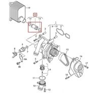 Tubo ConexÃO Bomba ÁGua Bbi Germany Audi Tt 2014-2014