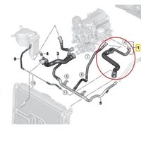 Mangueira Superior Radiador Bbi Germany Bmw 118 E81 E87 2004-2011
