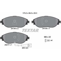 Pastilha Dianteira Textar Vw Passat Cc 2008-2016