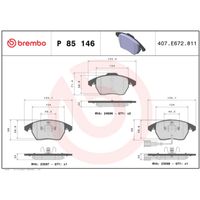 Pastilha Dianteira Brembo Audi A1 2010 2015