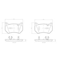 Pastilha Dianteira Brembo Audi Q5 2016-2023