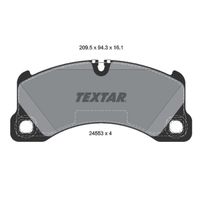 Pastilha Dianteira Extar Porsche Cayenne Turbo S 4.8 2007 2008