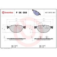 Pastilha Dianteira Brembo Bmw X5 E70 2006-2013
