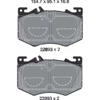 Pastilha Dianteira Textar Mercedes Cla 45 Amg 2019 2024