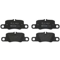 Pastilha Freio Traseira 87mm Brembo Audi A4 Turbo 1.8 16v 2004-2007