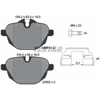Pastilha Traseira Textar Bmw X3 F25 2011-2017
