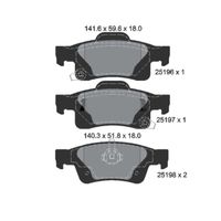 Pastilha Traseira Textar Jeep Grand Cherokee 3.6 2010 2018