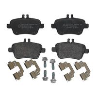 Pastilha Traseira Brembo Mercedes B200 W246 2011-2018