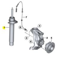 Par Amortecedor Dianteiro Sachs Bmw 120 F20, F21 2012-2019